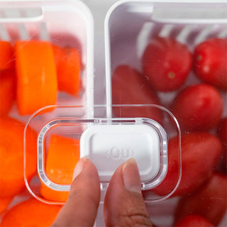 Organizador Clear Fresh 2,2L com Dois Cestos de Acrílico - OU