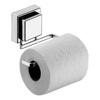 Suporte para Papel Higienico com Ventosa para Banheiro - Cromado