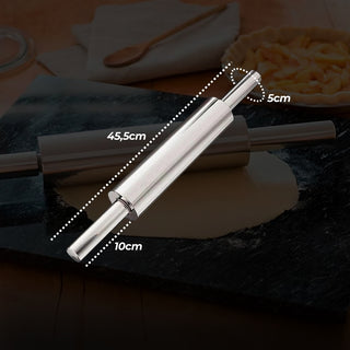 Rolo de Massa Inox de Antiaderente Profissional
