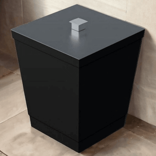 Lixeira para Banheiro, Cozinha - Preto 6,5L