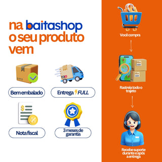 Kit 6 Potes Herméticos Retangular com Anel de Vedação