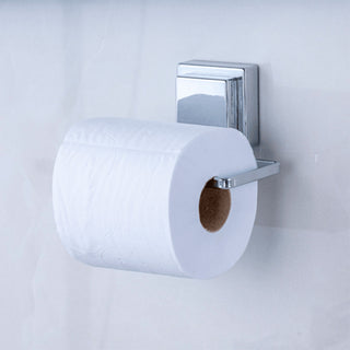 Suporte para Papel Higienico com Ventosa para Banheiro - Cromado