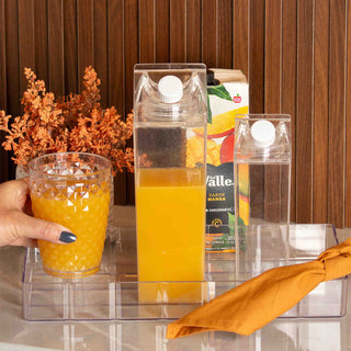 Garrafa Antivazamento de Acrílico para Geladeira Suqueira 500ML