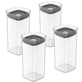 Kit com 4 Porta Temperos Herméticos de 340ml – Ideal para Condimentos e Organização da Cozinha