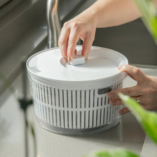 CONJUNTO SECADOR E ORGANIZADOR CLEAR FRESH 5,5L NATURAL