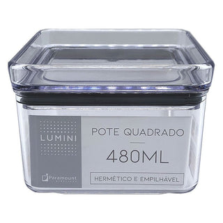 Pote Hermético com Vedação de Acrílico - Vários Tamanhos - Monte seu Kit