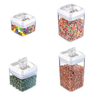 Pote Hermético com Válvula de Vedação 2,3L, 1,76L, 1,1L, 400ML