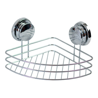 Suporte para Shampoo de Canto Inox Cantoneira - Cromado