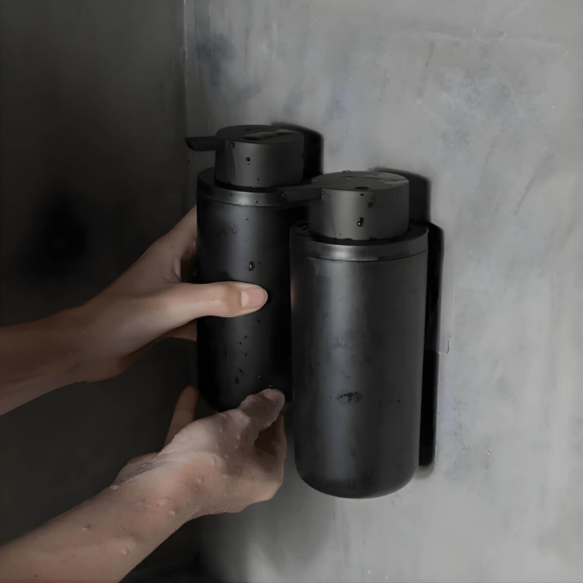 Dispenser de Parede para Shampoo e Condicionador 500ml